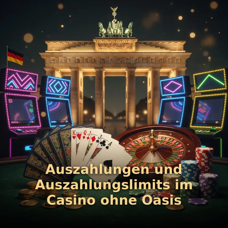 Auszahlungen und Auszahlungslimits im Casino ohne Oasis