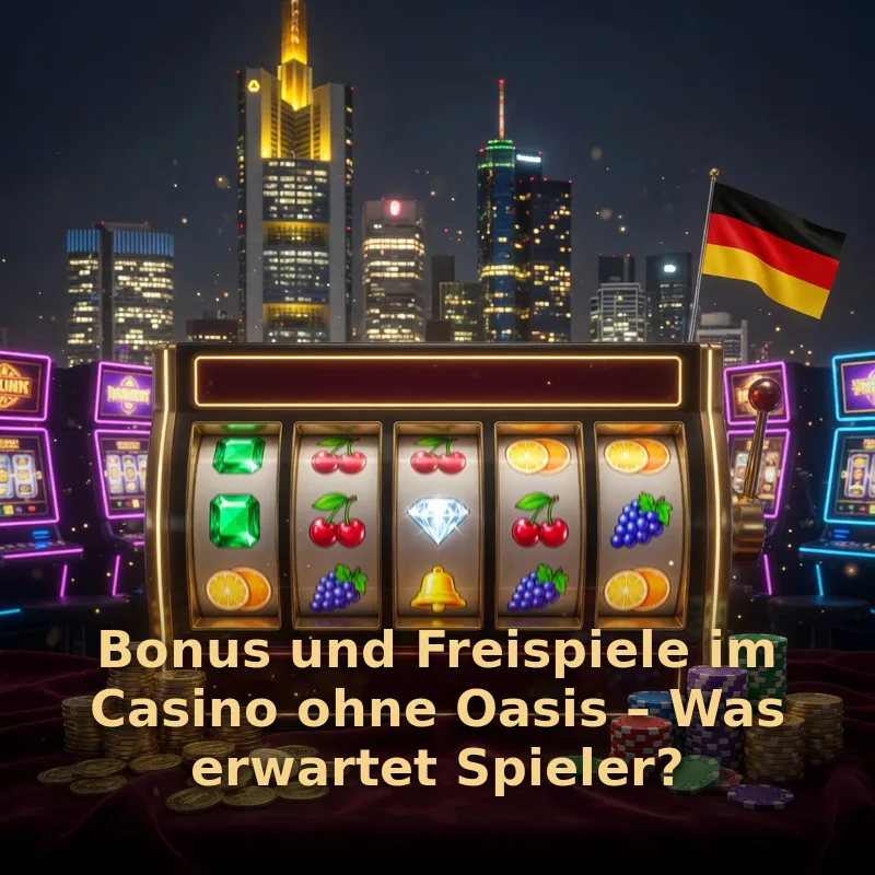 Bonus und Freispiele im Casino ohne Oasis – Was erwartet Spieler?